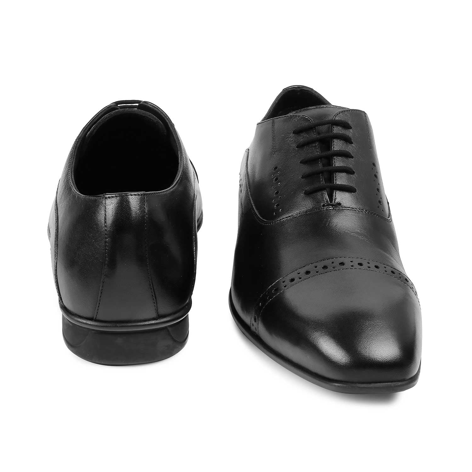 The Togford Black Men's Oxford Lace Ups Tresmode - Tresmode