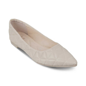 The Tory Beige Women's Dress Ballerinas Tresmode - Tresmode