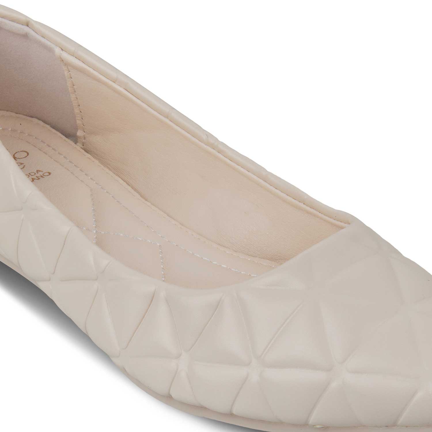 The Tory Beige Women's Dress Ballerinas Tresmode - Tresmode