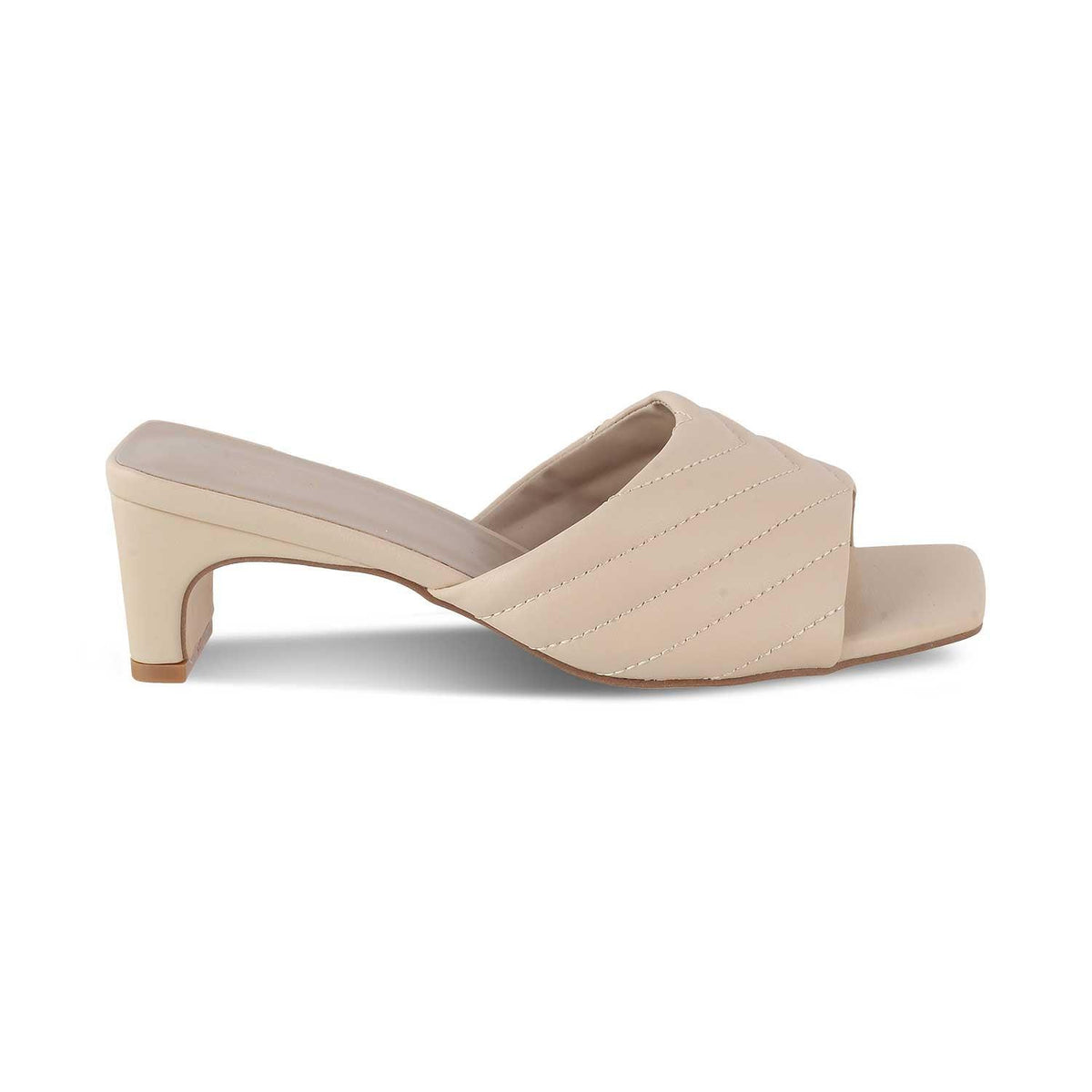 The Toyoyo Beige Women's Dress Heel Sandals Tresmode - Tresmode