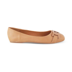 The Trescros Tan Women's Dress Ballerinas Tresmode - Tresmode