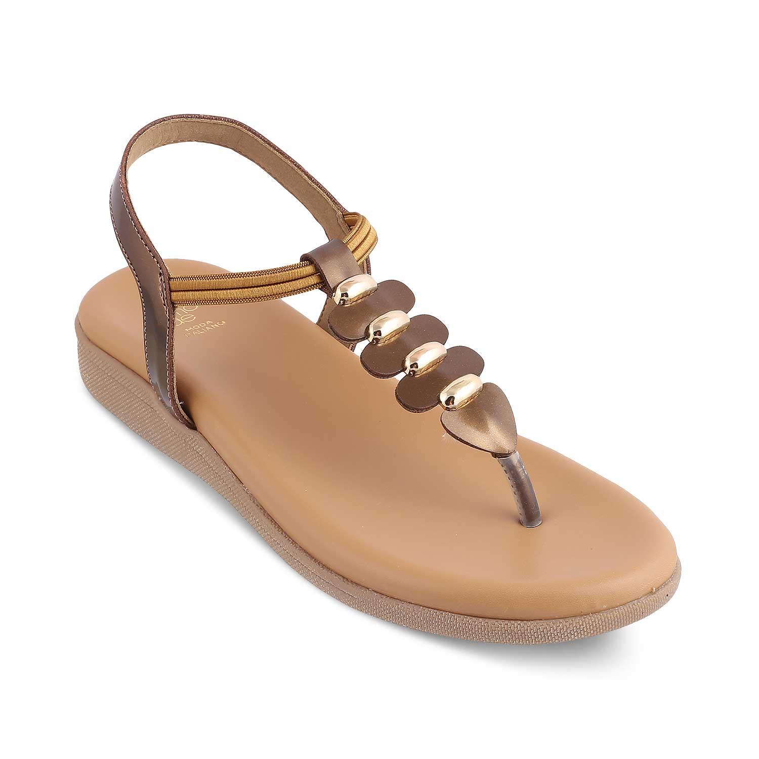 The Velencia Tan Women's Casual Flats Tresmode - Tresmode