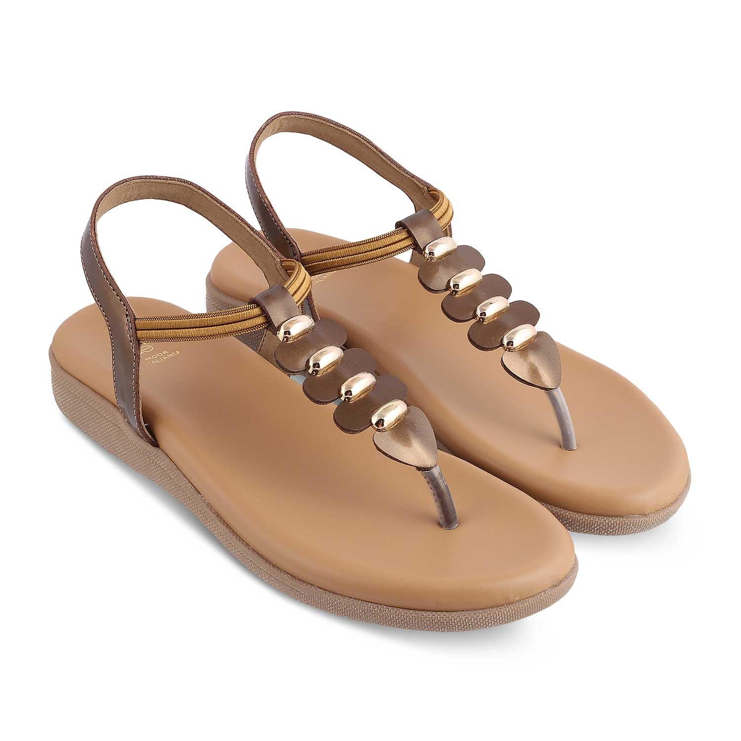 The Velencia Tan Women's Casual Flats Tresmode - Tresmode