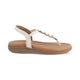 The Velencia White Women's Casual Flats Tresmode