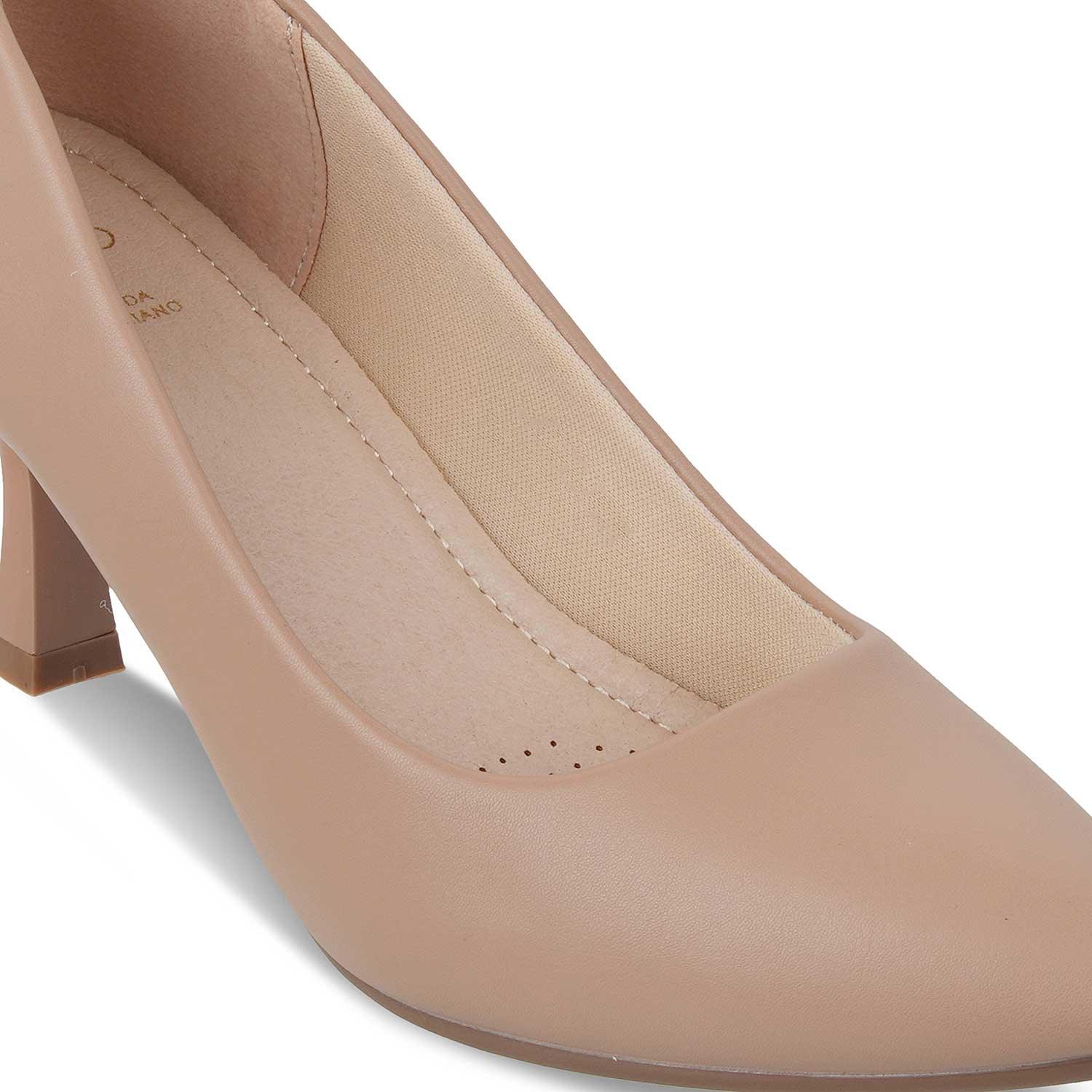 The Venee Tan Women's Dress Pumps Tresmode - Tresmode