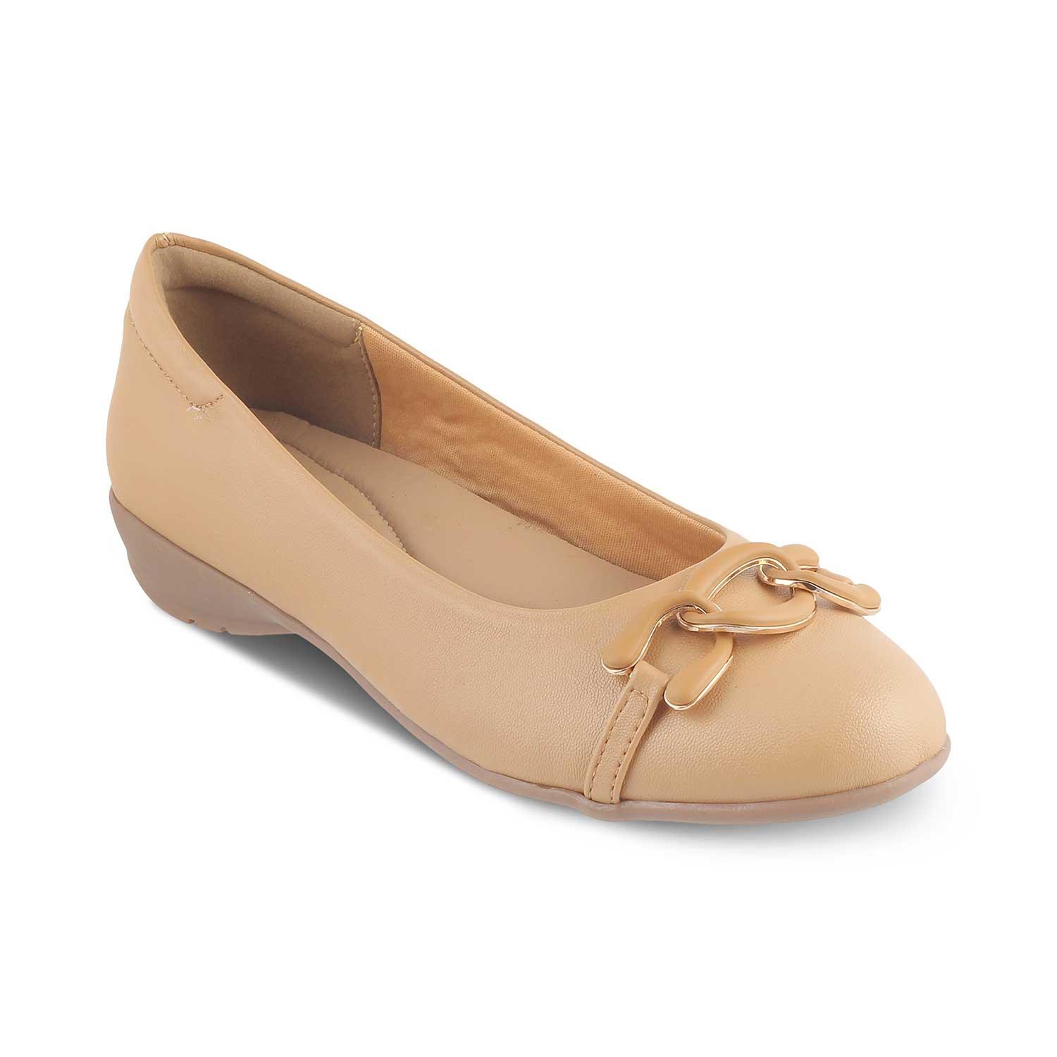 The Verona Beige Women's Dress Ballerinas Tresmode - Tresmode