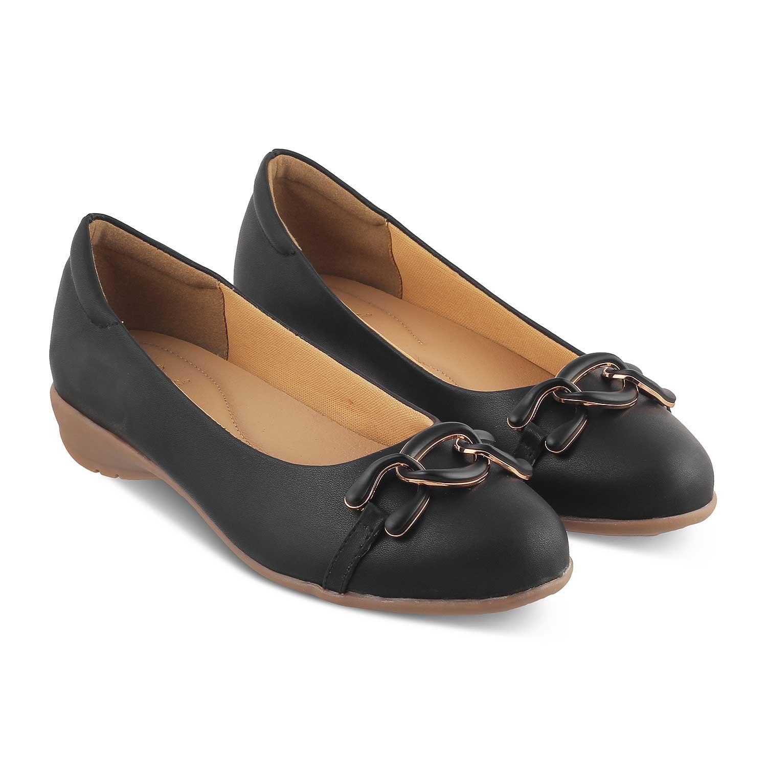 The Verona Black Women's Casual Ballerinas Tresmode - Tresmode