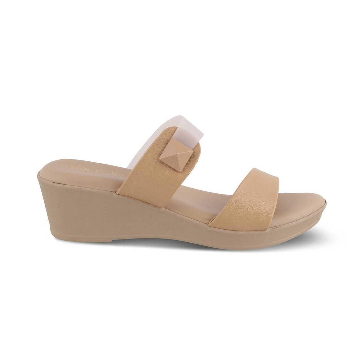 The Vios Camel Women's Dress Wedge Sandals Tresmode - Tresmode