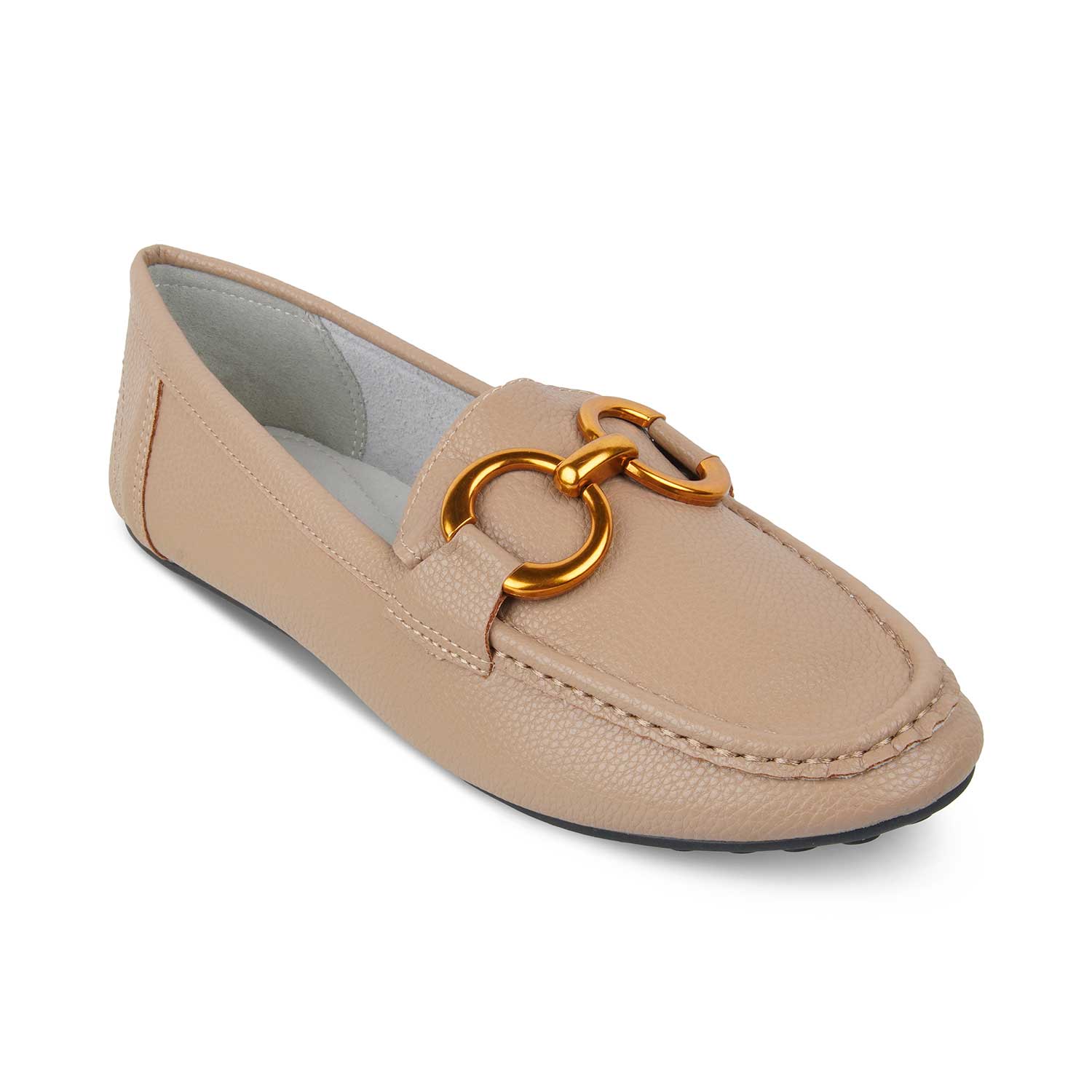 The Wigo Tan Women's Dress Loafers Tresmode - Tresmode