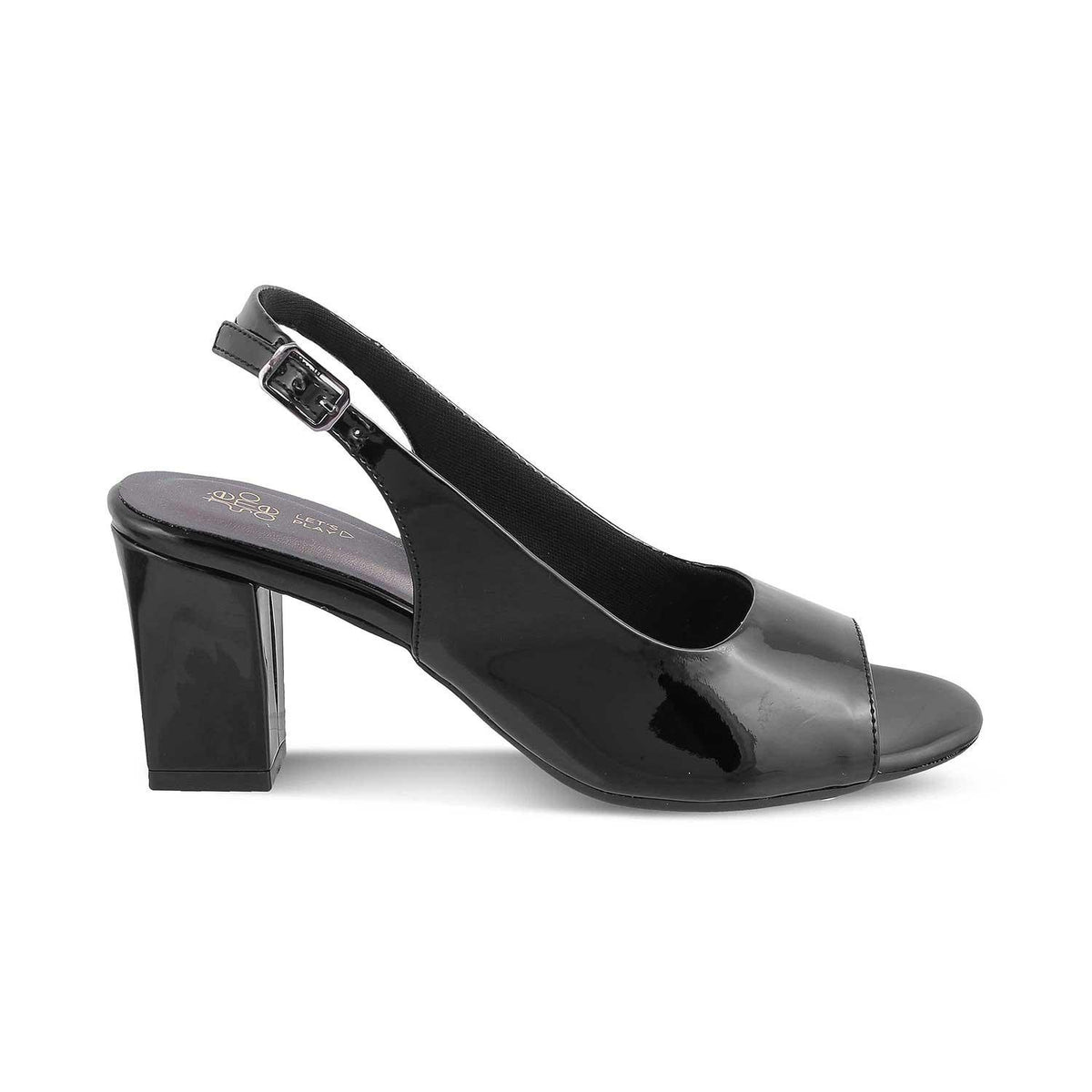 The Woo Black Women's Dress Block Heel Sandals Tresmode - Tresmode