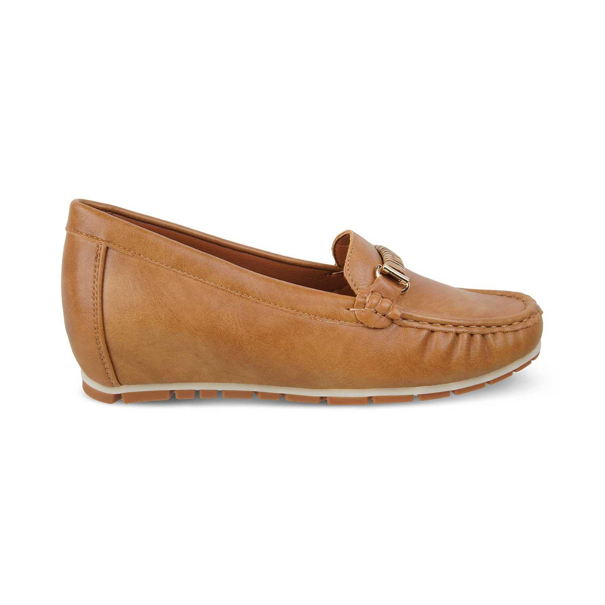 The Yonor Camel Women's Dress Wedge Loafer Tresmode - Tresmode