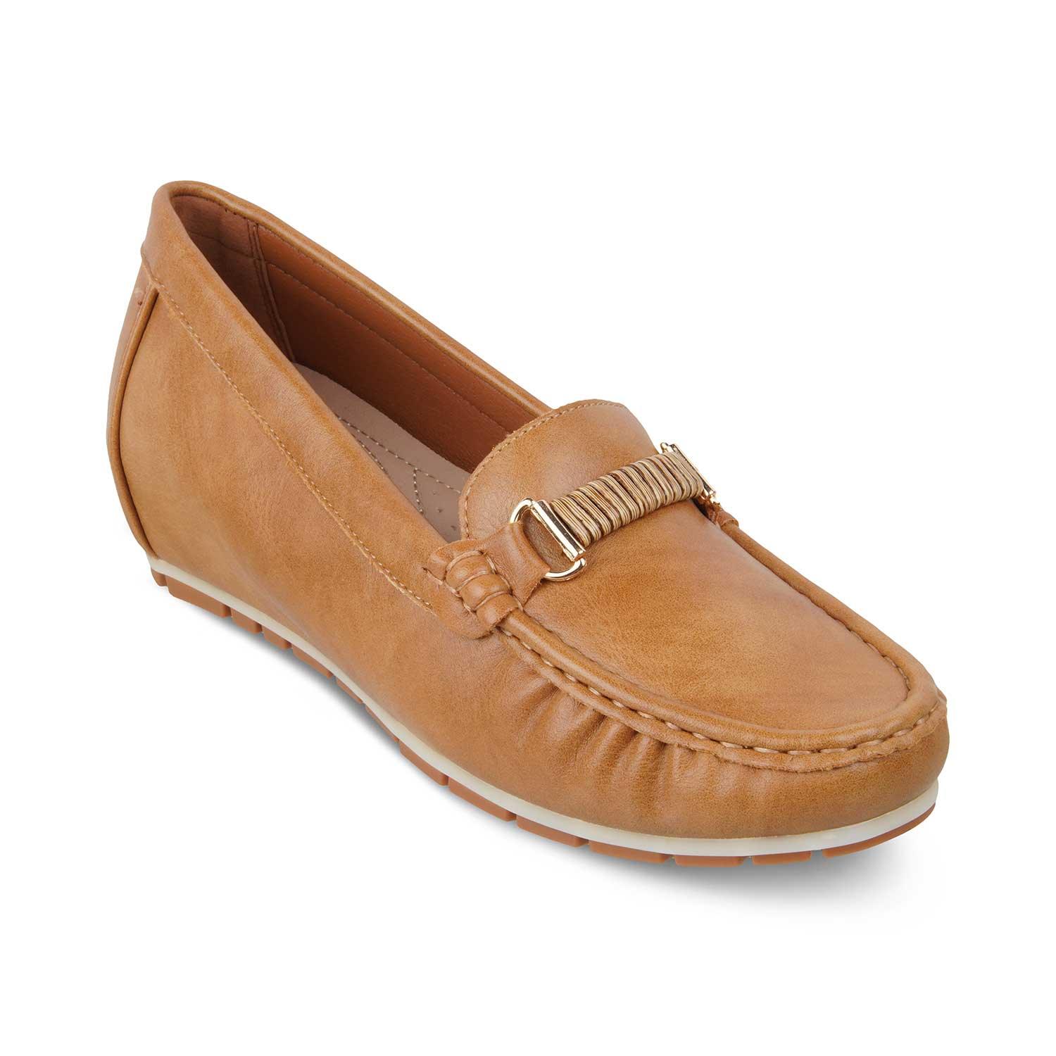 The Yonor Camel Women's Dress Wedge Loafer Tresmode - Tresmode