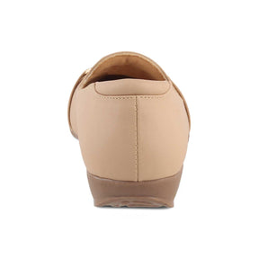 The Yorky Beige Women's Dress Ballerinas Tresmode - Tresmode