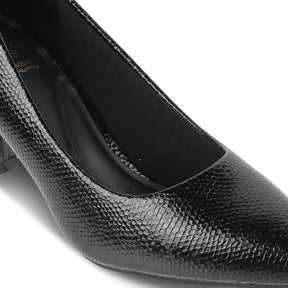 Tresmode Dussel Black Women's Dress Pumps - Tresmode