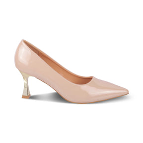 Tresmode Elysee Beige Women's Dress Pumps - Tresmode