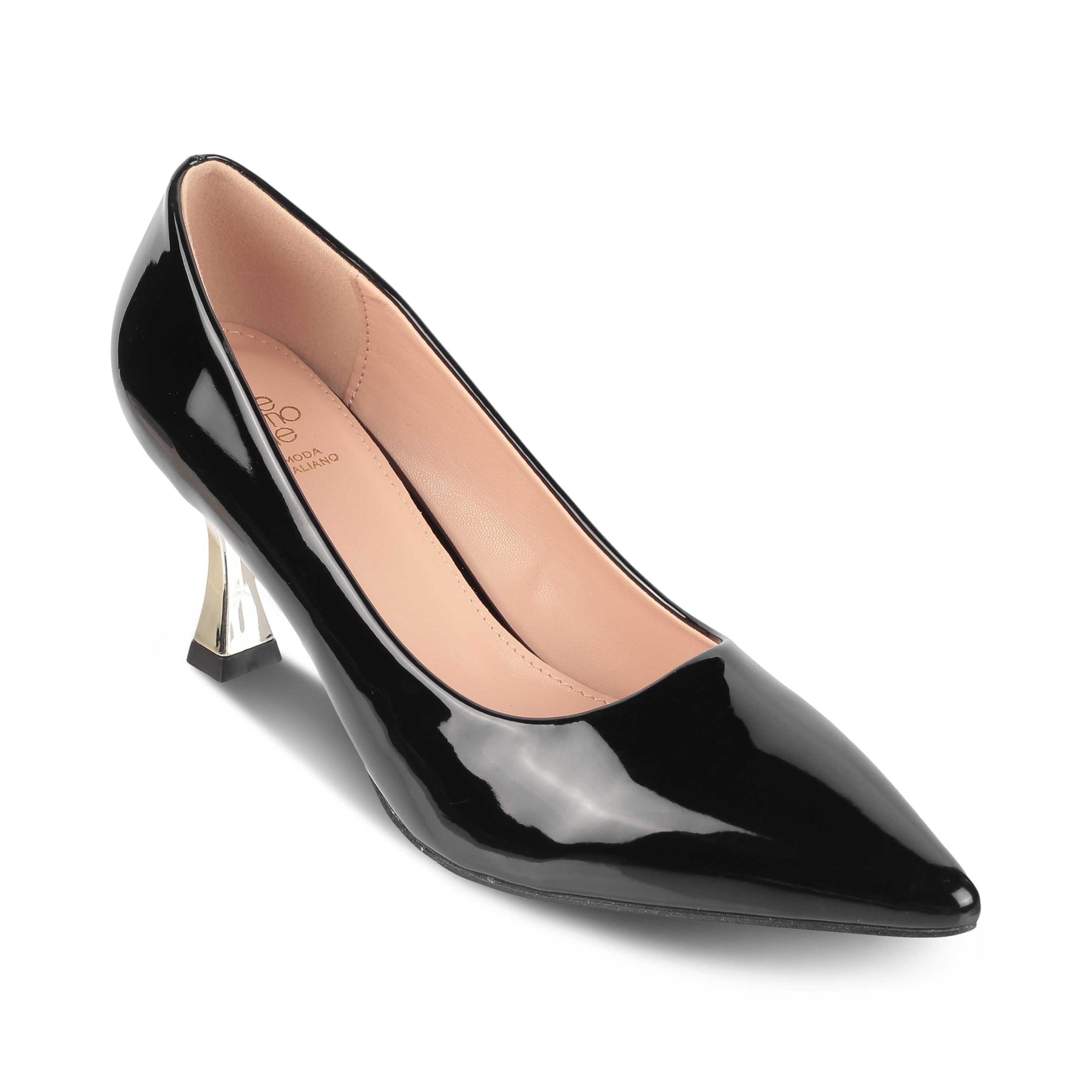 Tresmode Elysee Black Women's Dress Pumps - Tresmode