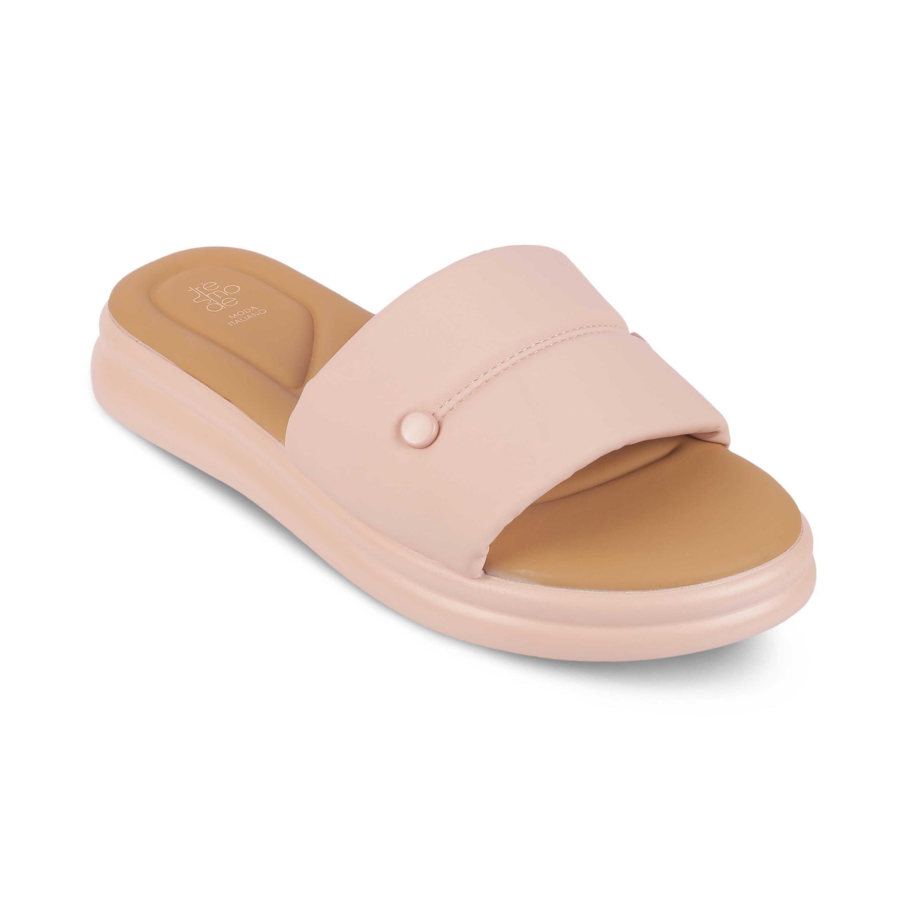 Tresmode Evershine Pink Women's Casual Platform Flats - Tresmode