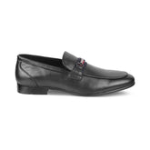 Tresmode Merci Black Men's Leather Loafers - Tresmode