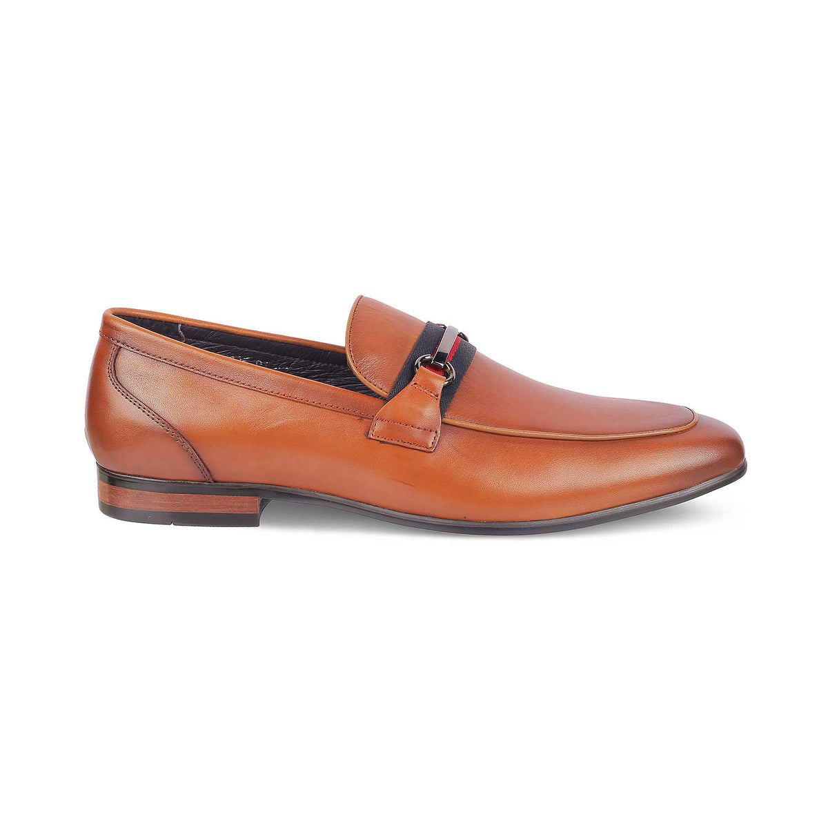 Tresmode Merci Brown Men's Leather Loafers - Tresmode