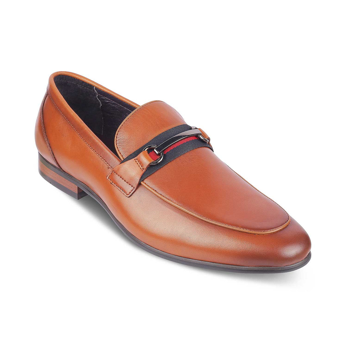 Tresmode Merci Brown Men's Leather Loafers - Tresmode