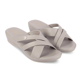 Tresmode Ocomf Grey Women's Casual Platform Flats - Tresmode