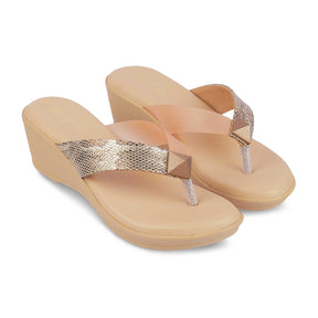 Tresmode Sledge Pink Women's Dress Wedge Sandals - Tresmode