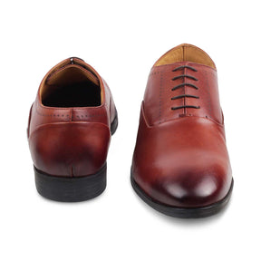 Aford Brown Men's Leather Lace Ups Online at Tresmode.com