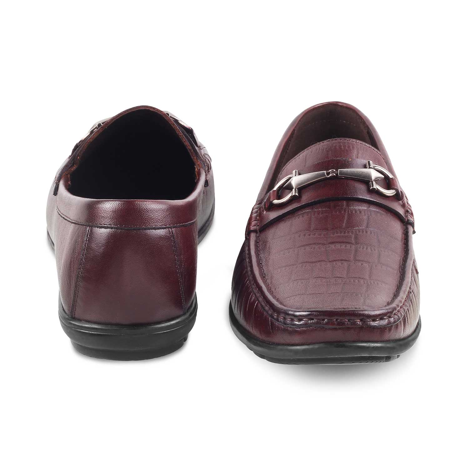 The Accademia Brown Men's Leather Loafers Tresmode - Tresmode