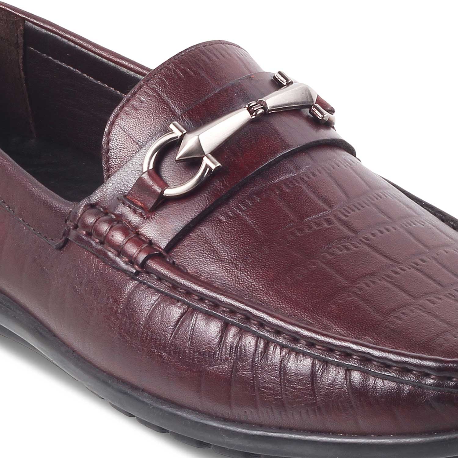The Accademia Brown Men's Leather Loafers Tresmode - Tresmode