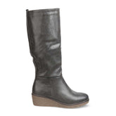 The Alavus Grey Women's Knee-length Boots Tresmode - Tresmode