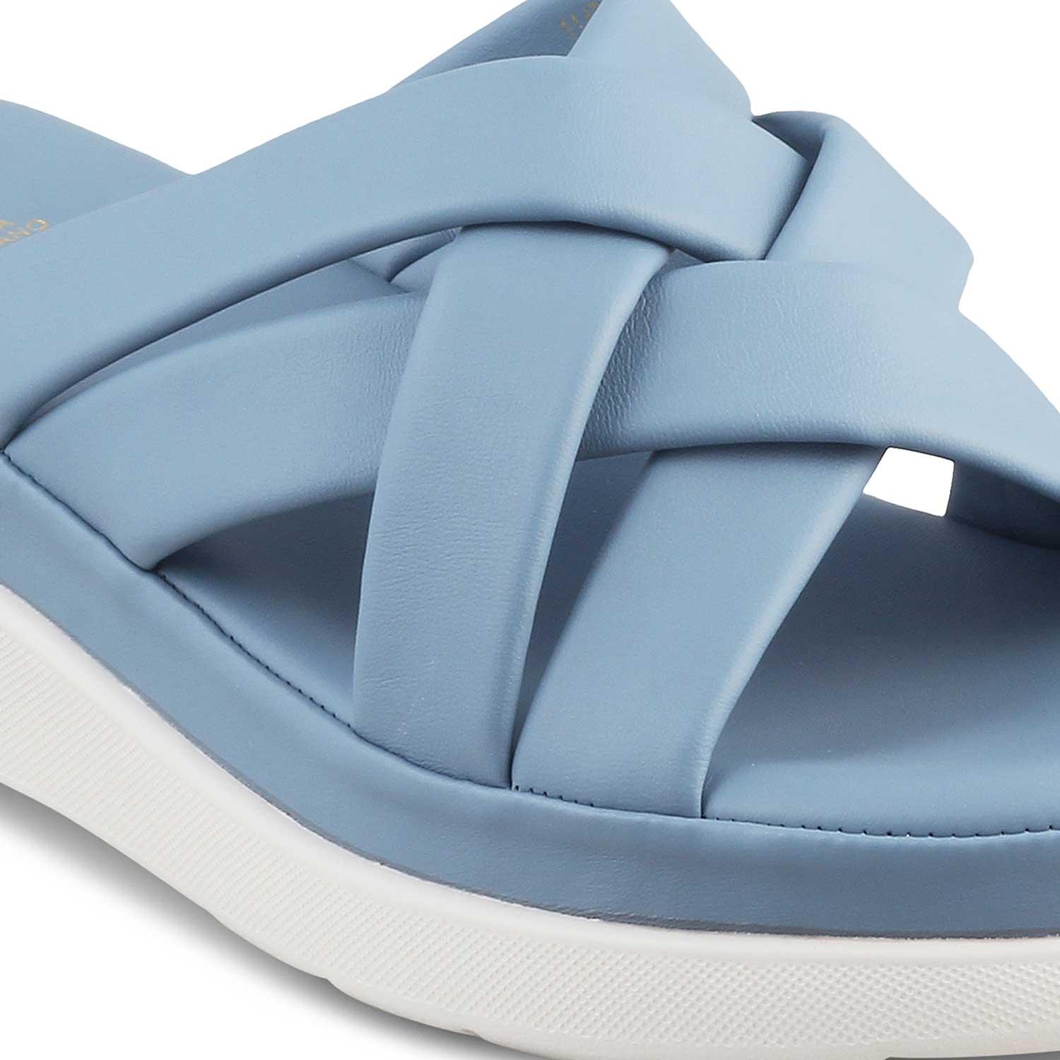 The Bree Blue Women's Casual Wedges Tresmode - Tresmode