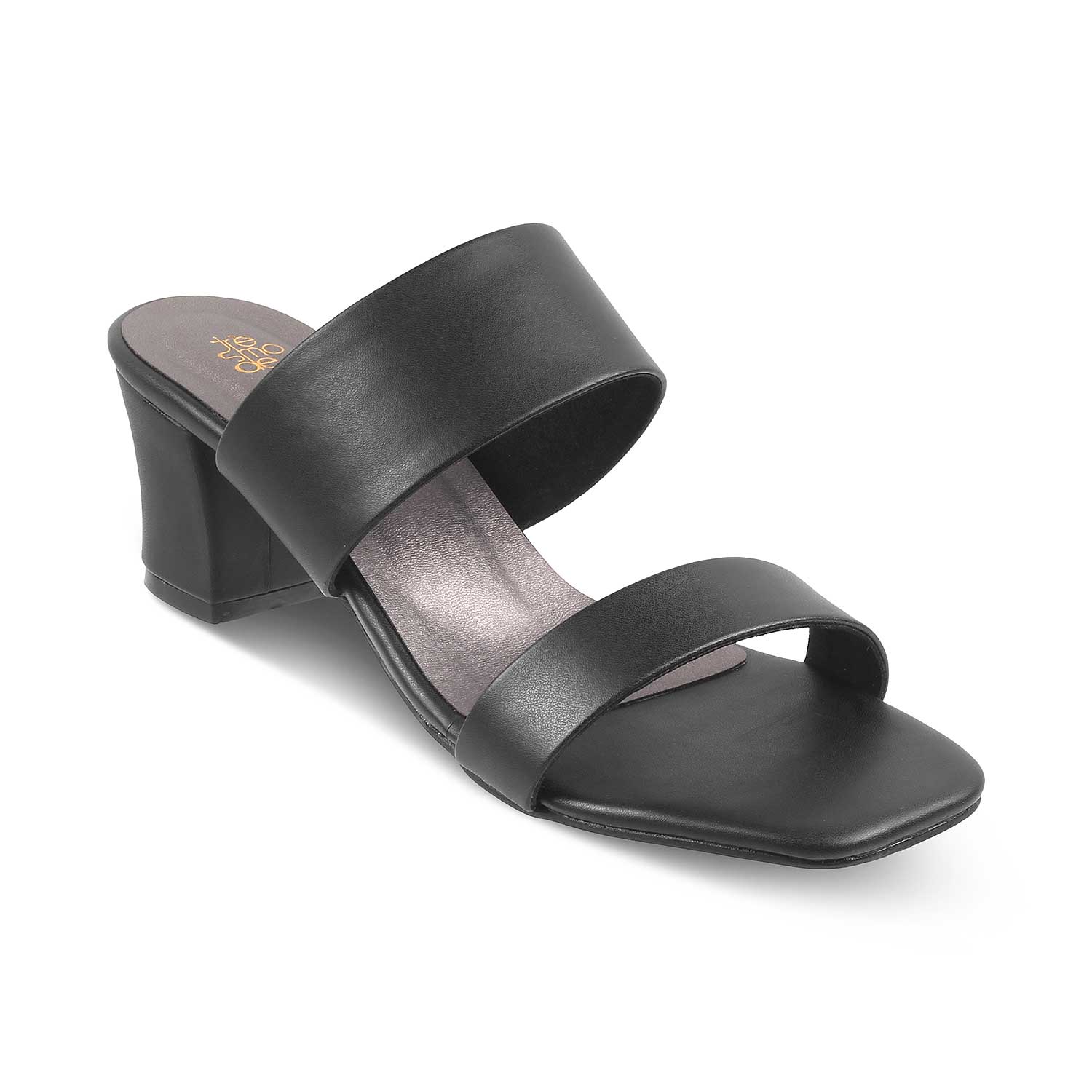 The Caligiri Black Women's Dress Block Heel Sandals Tresmode - Tresmode