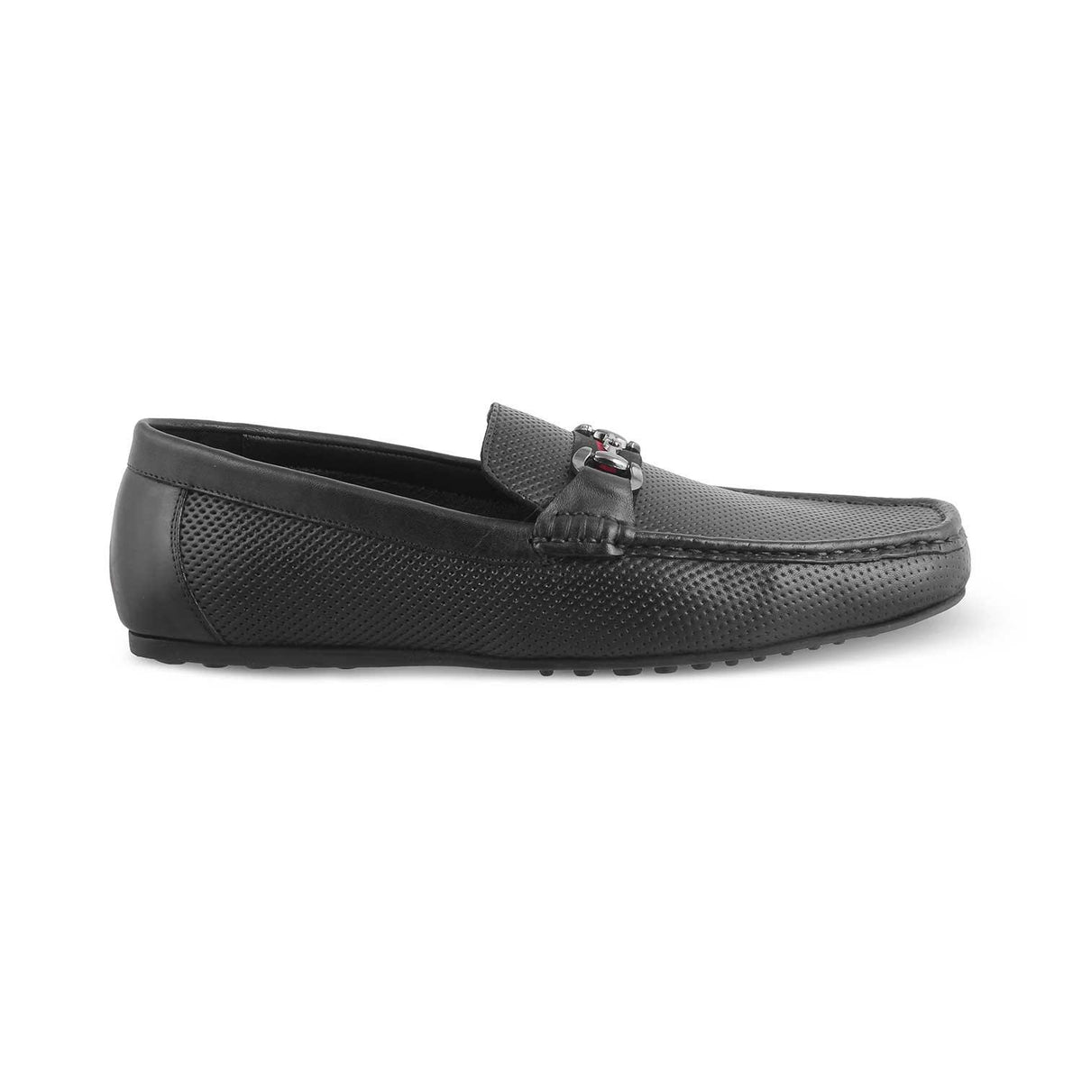 The Cedrive Black Men's Driving Loafers Tresmode - Tresmode