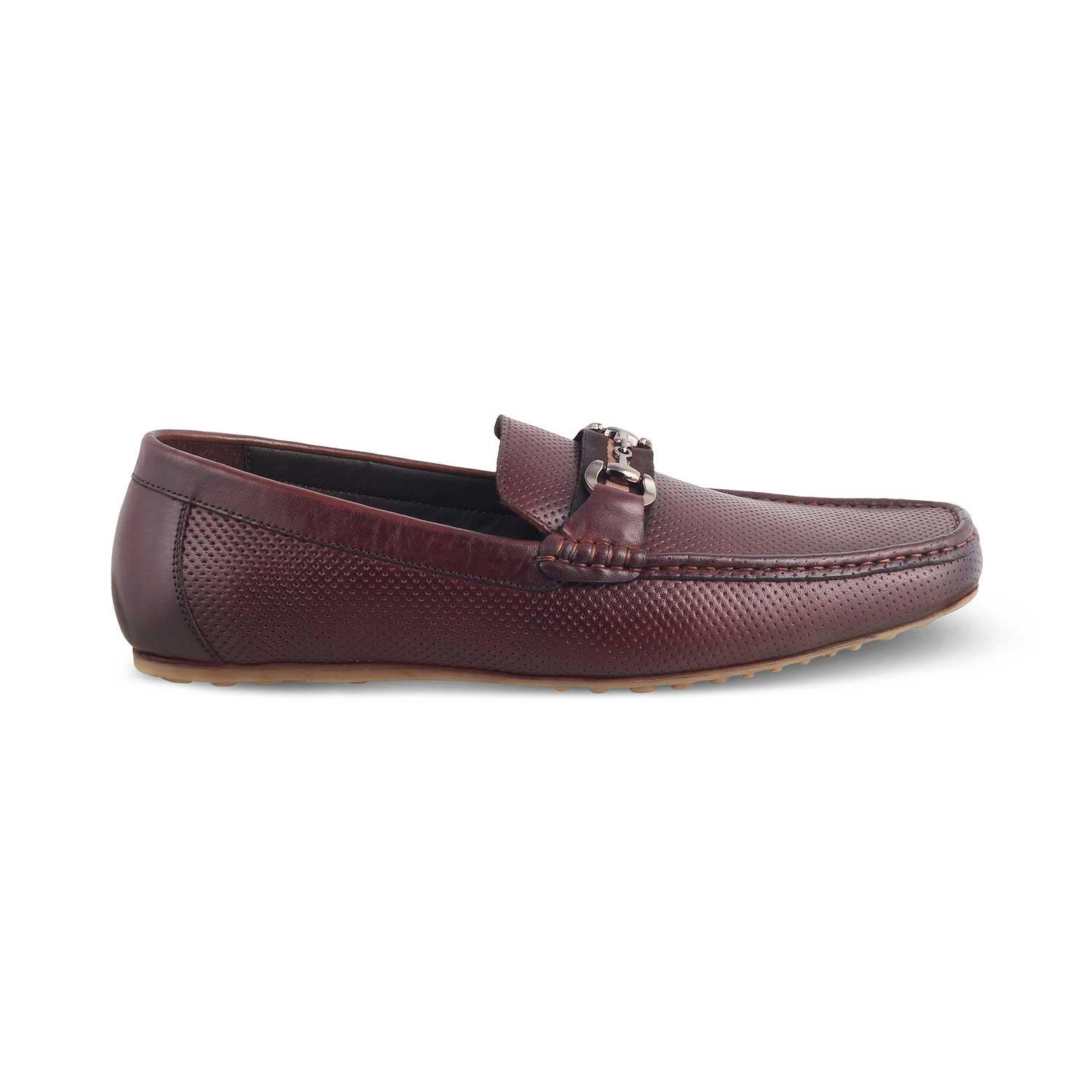 The Cedrive Brown Men's Driving Loafers Tresmode - Tresmode