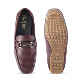 The Cedrive Brown Men's Driving Loafers Tresmode - Tresmode