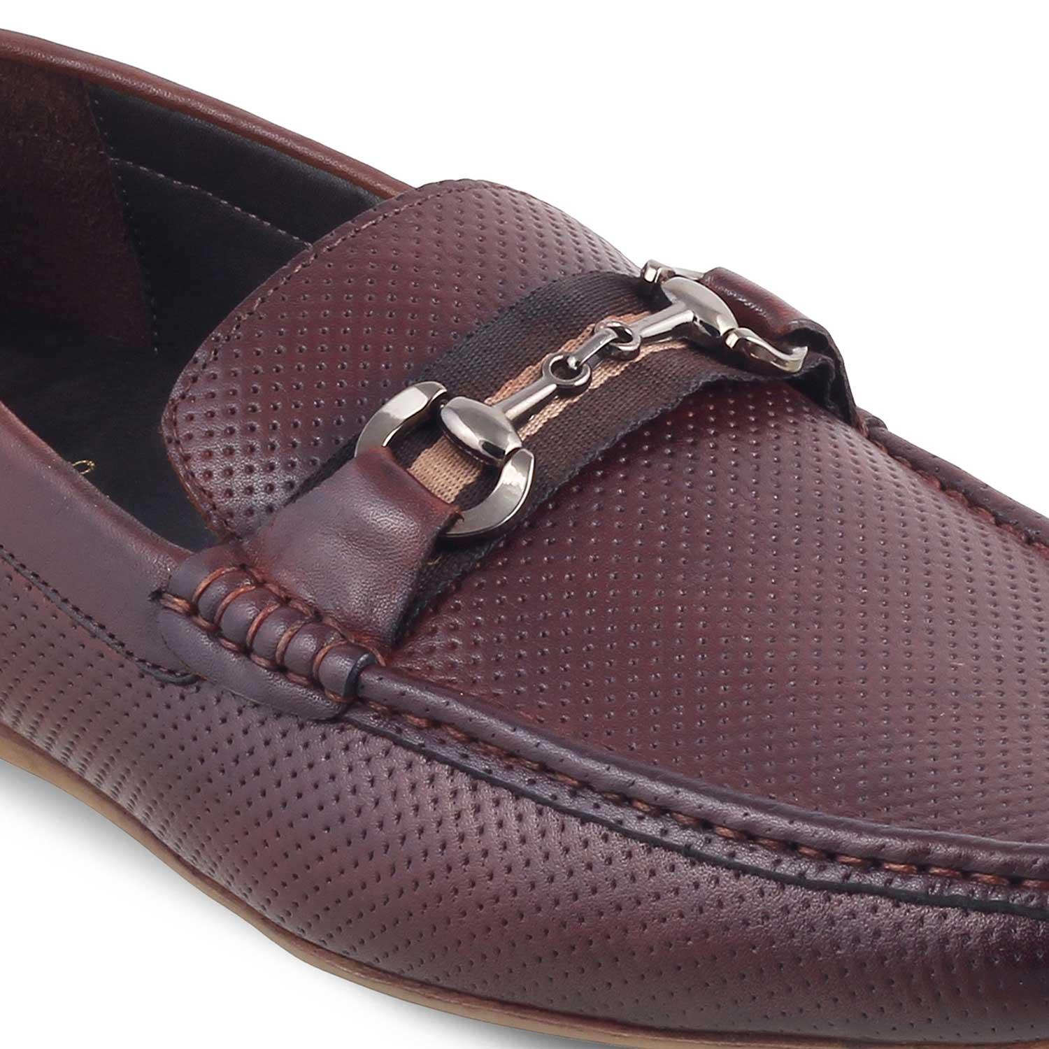 The Cedrive Brown Men's Driving Loafers Tresmode - Tresmode