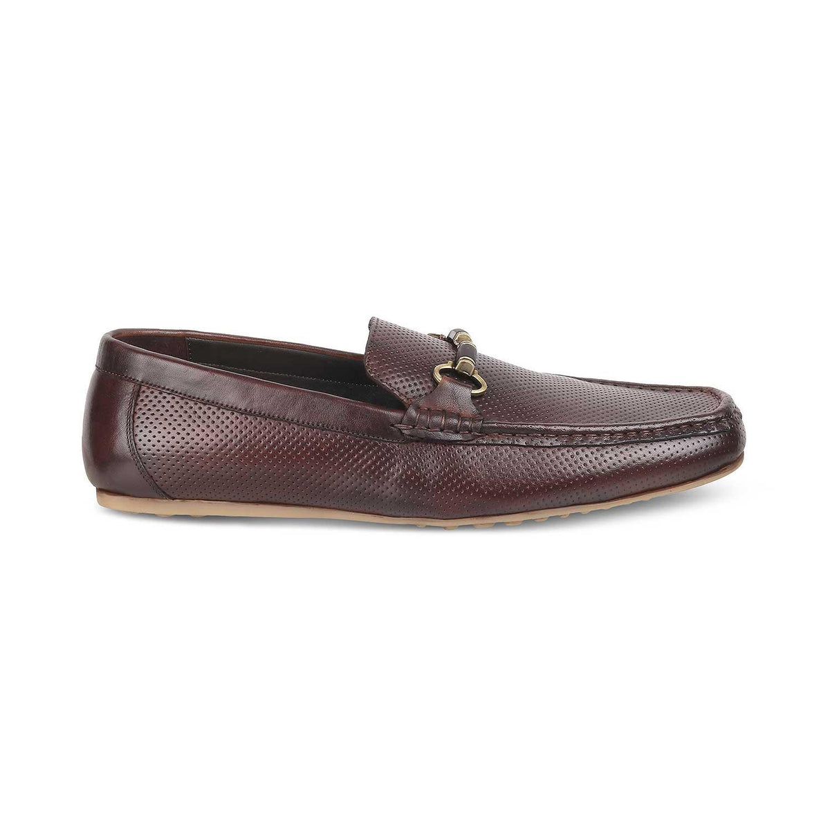 The Cenew Brown Men's Leather Loafers Tresmode - Tresmode