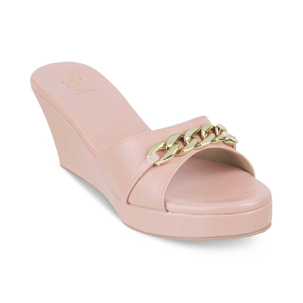 The Chain Pink Women's Dress Wedge Sandals Tresmode - Tresmode