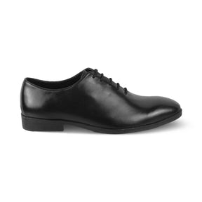 The Coxford Black Men's Leather Lace Ups Tresmode - Tresmode