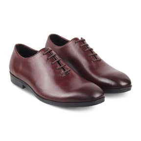 The Coxford Brown Men's Leather Lace Ups Tresmode - Tresmode