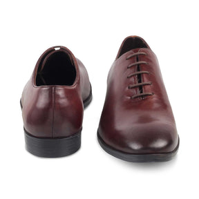 The Coxford Brown Men's Leather Lace Ups Tresmode - Tresmode