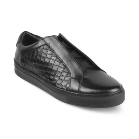 The Crostistini Black Men's Sneakers Tresmode - Tresmode