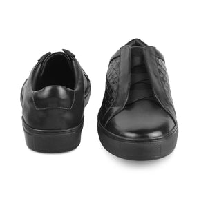 The Crostistini Black Men's Sneakers Tresmode - Tresmode