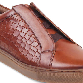 The Crostistini Tan Men's Sneakers Tresmode - Tresmode