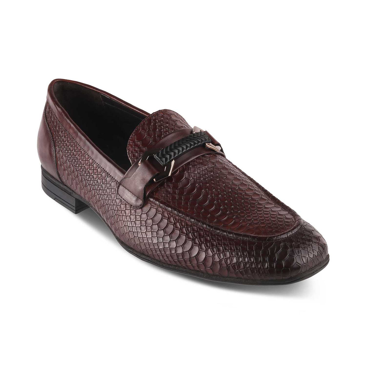 The Cytom Tan Men's Leather Loafers - Tresmode
