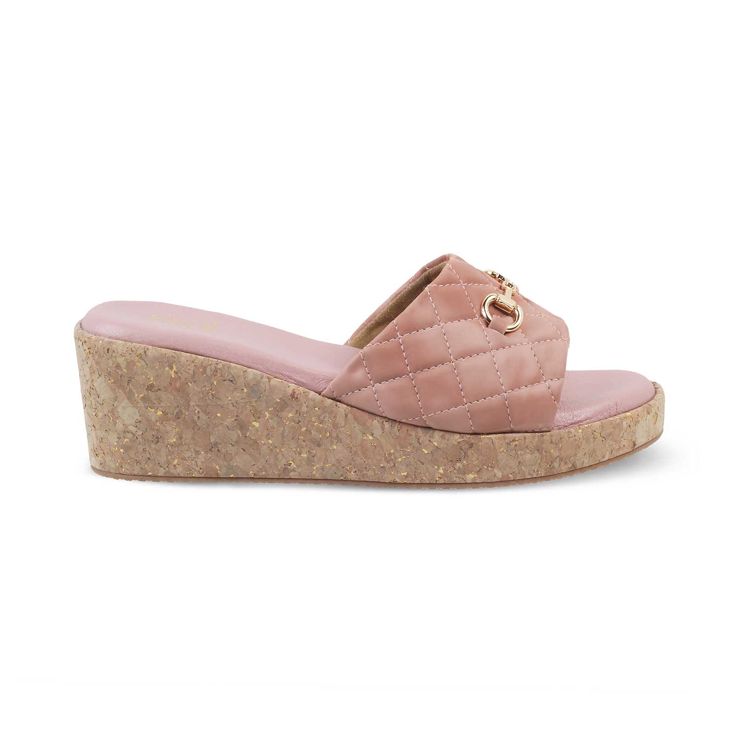 The Ela Pink Women's Casual Wedge Sandals Tresmode - Tresmode