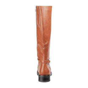 The Forsaa Tan Women's Knee-length Boots Tresmode - Tresmode