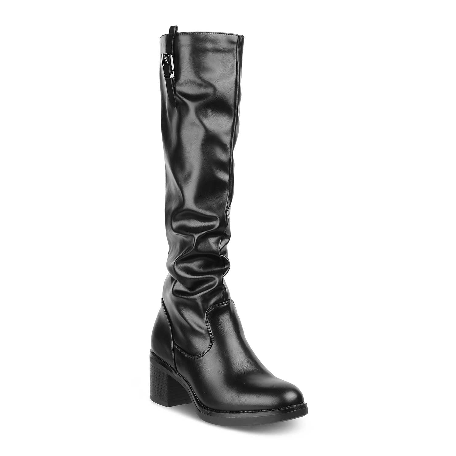 The Gardaber Black Women's Knee-length Boots Tresmode - Tresmode