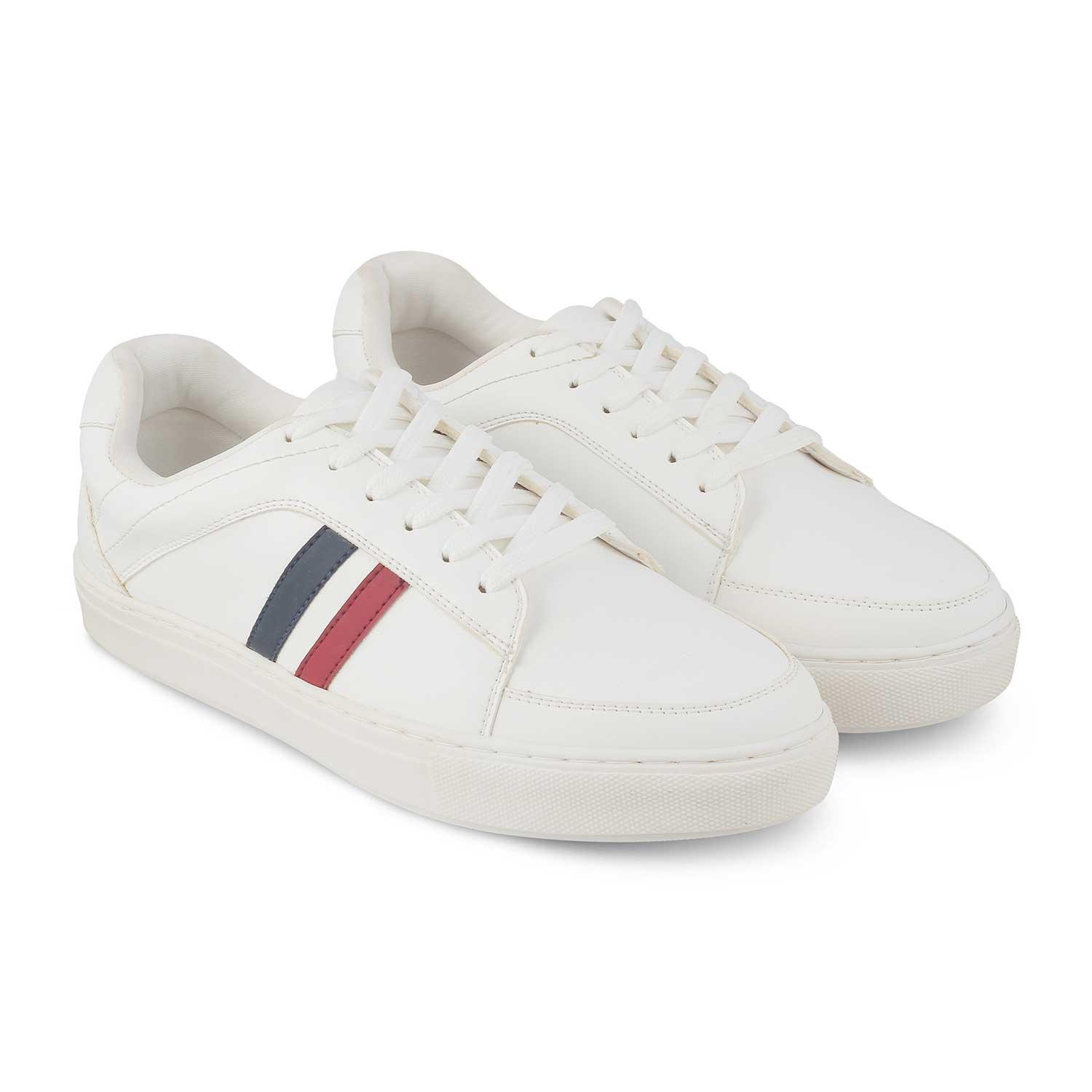 The Gosti White Men's Sneakers Tresmode - Tresmode