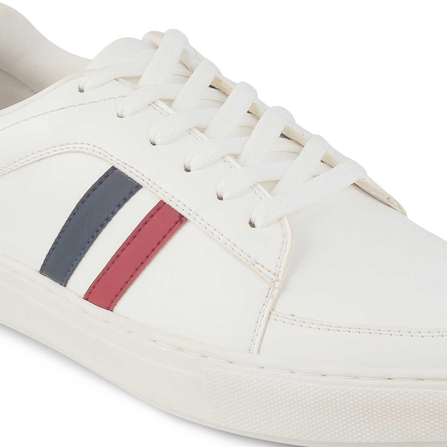 The Gosti White Men's Sneakers Tresmode - Tresmode